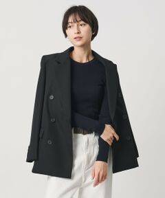 UNITED ARROWS / ユナイテッドアローズ ニット・セーター | シルク リブ クルーネック ニット