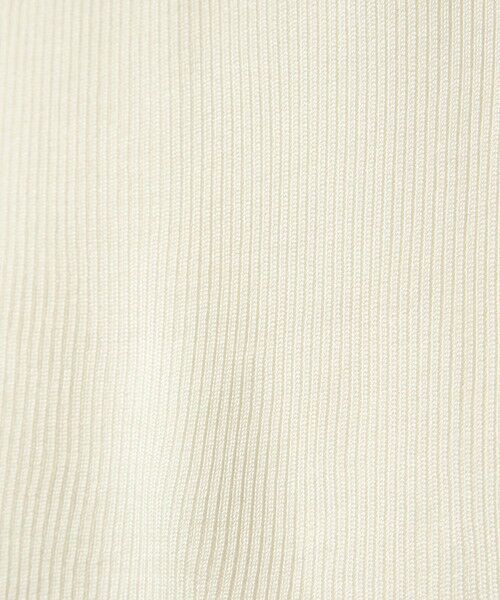 UNITED ARROWS / ユナイテッドアローズ ニット・セーター | シルク リブ クルーネック ニット | 詳細7