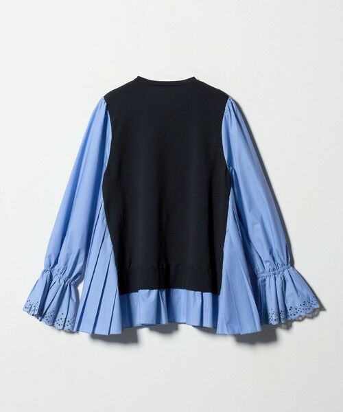 UNITED ARROWS / ユナイテッドアローズ シャツ・ブラウス | プリーツ コンビ ニット ブラウス ‐ウォッシャブル‐ | 詳細21
