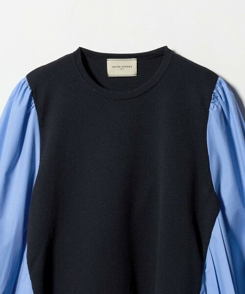 UNITED ARROWS / ユナイテッドアローズ シャツ・ブラウス | プリーツ コンビ ニット ブラウス ‐ウォッシャブル‐ | 詳細22