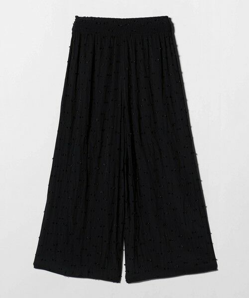 UNITED ARROWS / ユナイテッドアローズ その他パンツ | ドットカットジャガード イージー ワイド パンツ ‐ウォッシャブル‐ | 詳細5