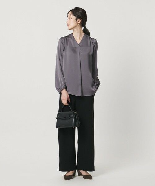 UNITED ARROWS / ユナイテッドアローズ その他パンツ | drapy バイアス イージー パンツ‐ウォッシャブル‐ | 詳細1