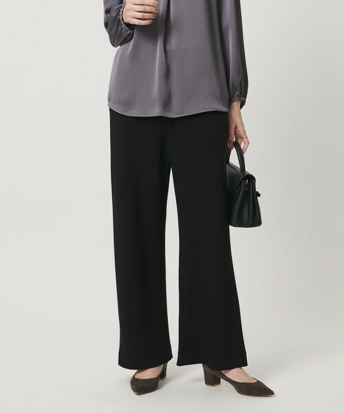 UNITED ARROWS / ユナイテッドアローズ その他パンツ | drapy バイアス イージー パンツ‐ウォッシャブル‐(BLACK)