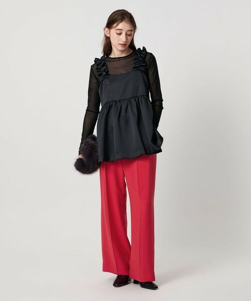 UNITED ARROWS / ユナイテッドアローズ その他パンツ | 2タック ワイドパンツ‐UVカット 接触冷感 吸水速乾 帯電防止 ウォッシャブル‐ | 詳細22