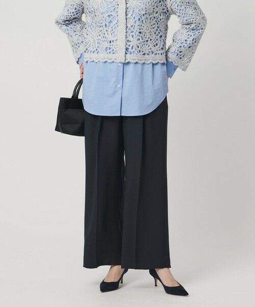 UNITED ARROWS / ユナイテッドアローズ その他パンツ | 2タック ワイドパンツ‐UVカット 接触冷感 吸水速乾 帯電防止 ウォッシャブル‐ | 詳細28