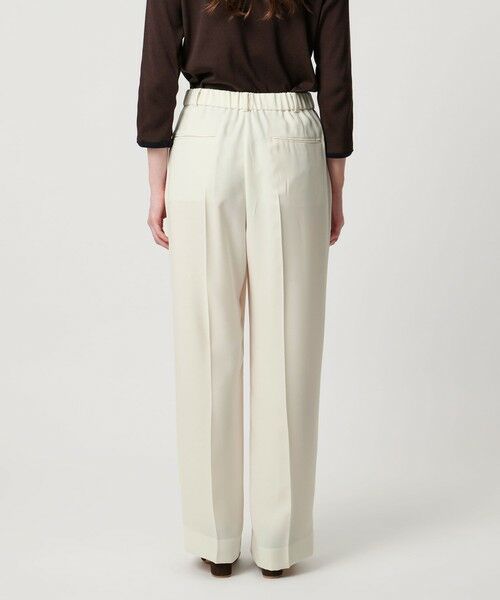 UNITED ARROWS / ユナイテッドアローズ その他パンツ | 2タック ワイドパンツ WHITE ‐ウォッシャブル‐ | 詳細5