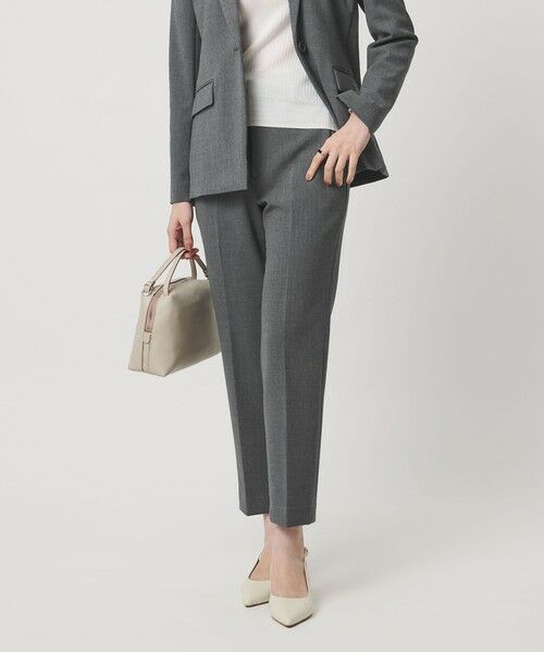 UNITED ARROWS / ユナイテッドアローズ その他パンツ | ダブルクロス ストレート パンツ ‐ウォッシャブル‐ | 詳細1