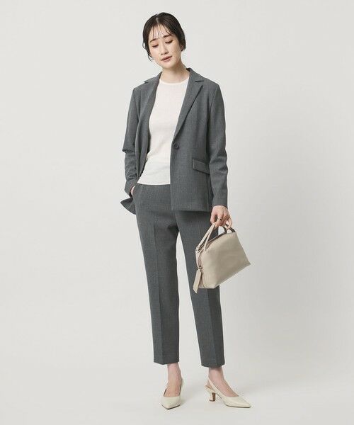 UNITED ARROWS / ユナイテッドアローズ その他パンツ | ダブルクロス ストレート パンツ ‐ウォッシャブル‐ | 詳細2