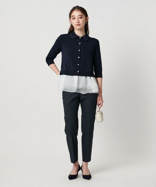 UNITED ARROWS / ユナイテッドアローズ その他パンツ | ダイヤ ドット スリムパンツ ‐ウォッシャブル‐ | 詳細2