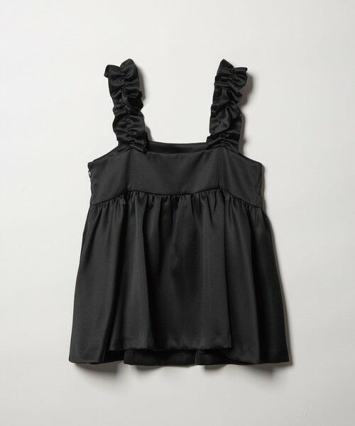 UNITED ARROWS / ユナイテッドアローズ キャミソール・チューブトップ | ギャザー サテン キャミソール ‐ウォッシャブル‐ | 詳細8