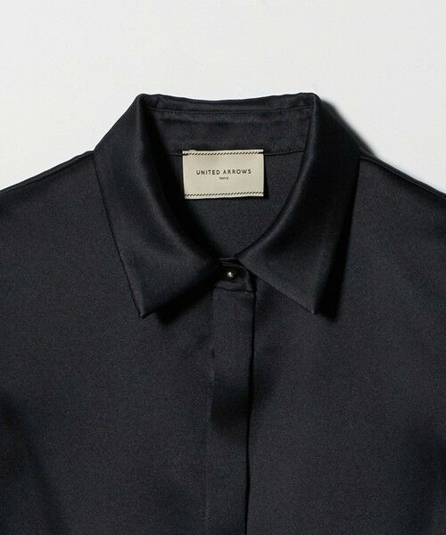 UNITED ARROWS / ユナイテッドアローズ シャツ・ブラウス | サテン バルーン ブラウス‐ウォッシャブル‐ | 詳細5