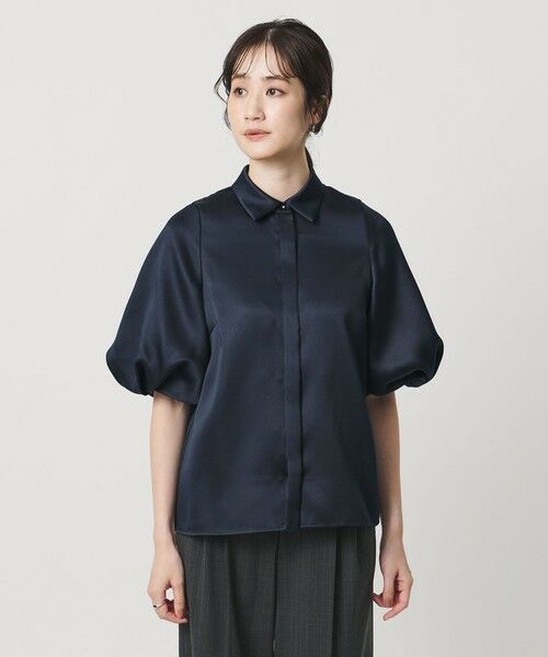 UNITED ARROWS / ユナイテッドアローズ シャツ・ブラウス | サテン バルーン ブラウス‐ウォッシャブル‐ | 詳細9