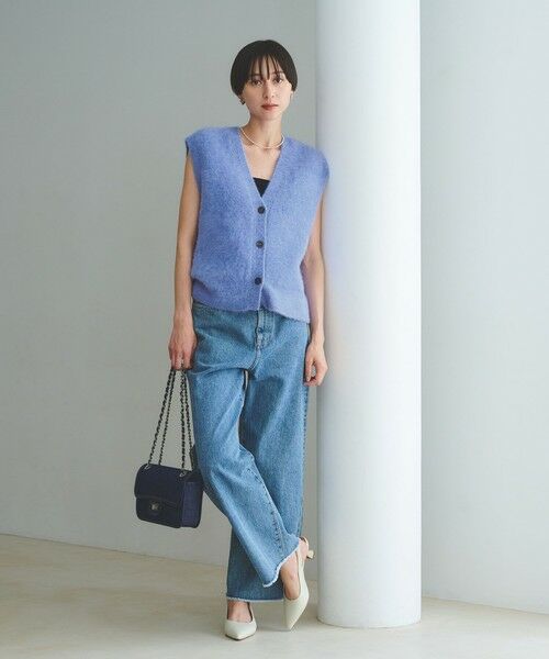 UNITED ARROWS / ユナイテッドアローズ ベスト | フォックスカシミヤ Vネック ベスト | 詳細22