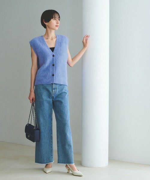 UNITED ARROWS / ユナイテッドアローズ ベスト | フォックスカシミヤ Vネック ベスト | 詳細23