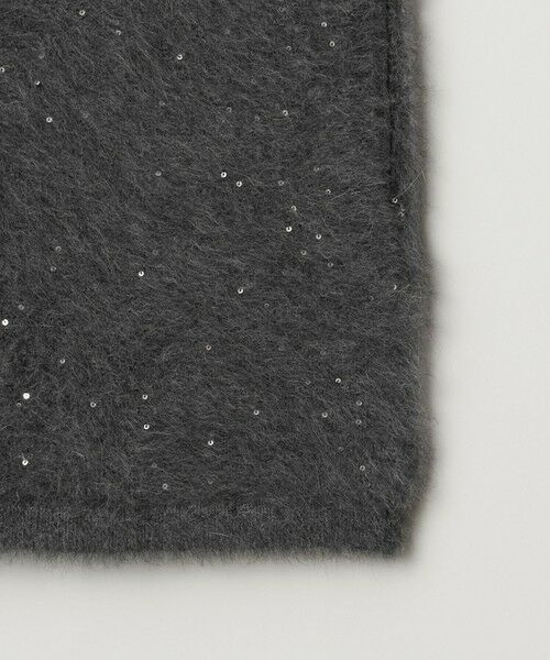 UNITED ARROWS / ユナイテッドアローズ ベスト | フォックスカシミヤ スパンコール ジップ ベスト | 詳細10