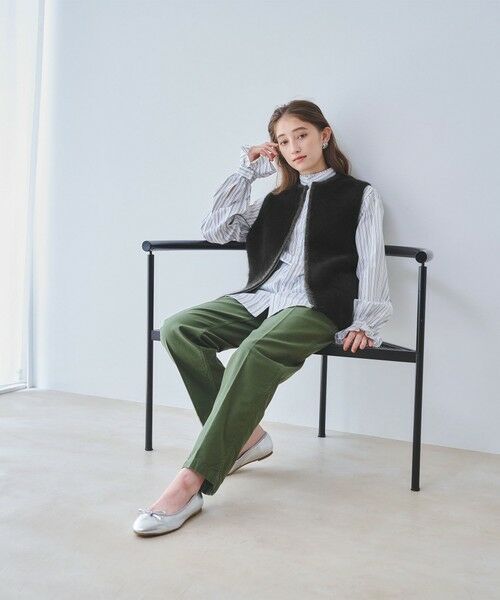 UNITED ARROWS / ユナイテッドアローズ ベスト | フォックスカシミヤ ジップ ベスト | 詳細3