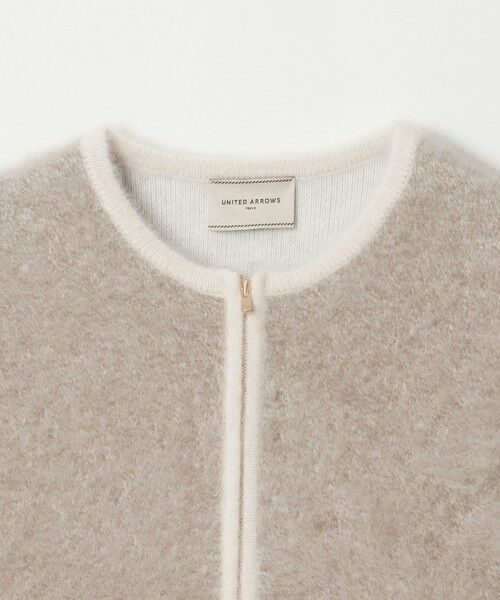 UNITED ARROWS / ユナイテッドアローズ ベスト | フォックスカシミヤ ジップ ベスト | 詳細15