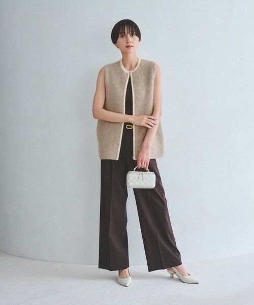 UNITED ARROWS / ユナイテッドアローズ ベスト | フォックスカシミヤ ジップ ベスト | 詳細11