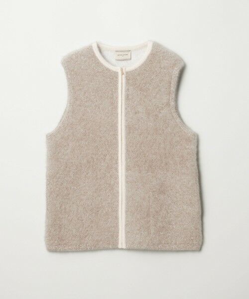 UNITED ARROWS / ユナイテッドアローズ ベスト | フォックスカシミヤ ジップ ベスト | 詳細13