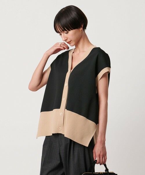 UNITED ARROWS / ユナイテッドアローズ ニット・セーター | ミニマル 2WAY ベスト‐ウォッシャブル‐ | 詳細1