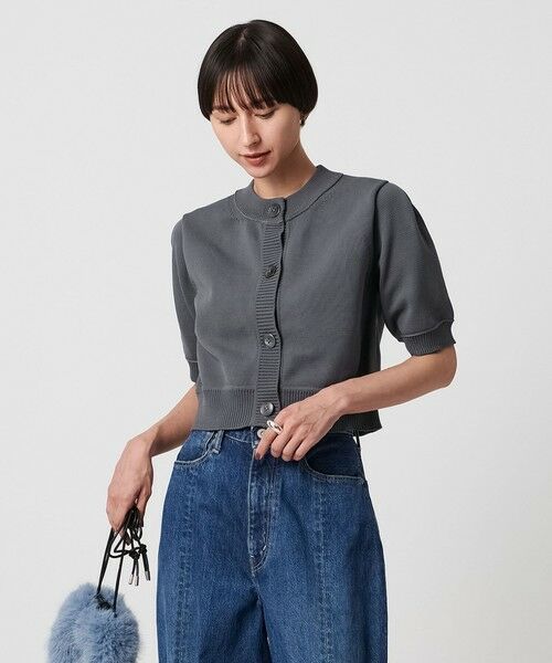 UNITED ARROWS / ユナイテッドアローズ ニット・セーター | レース レイヤード カーディガン‐ウォッシャブル‐ | 詳細8