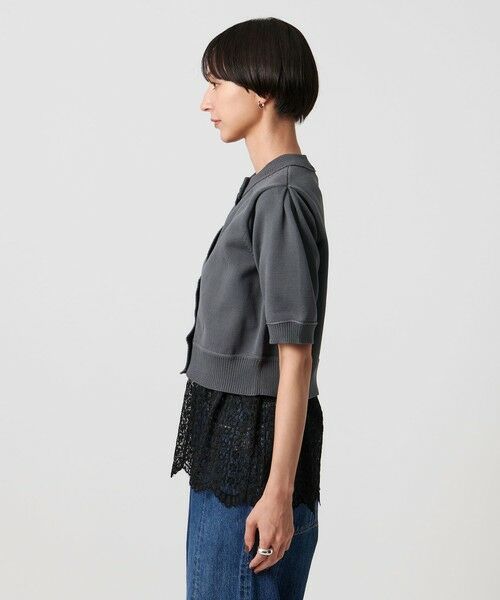 UNITED ARROWS / ユナイテッドアローズ ニット・セーター | レース レイヤード カーディガン‐ウォッシャブル‐ | 詳細14
