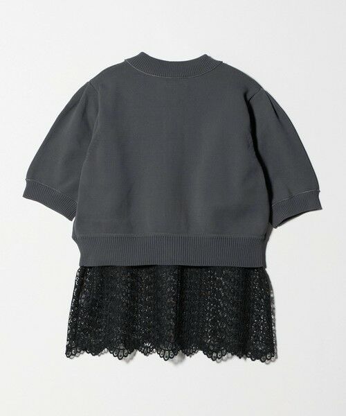 UNITED ARROWS / ユナイテッドアローズ ニット・セーター | レース レイヤード カーディガン‐ウォッシャブル‐ | 詳細17