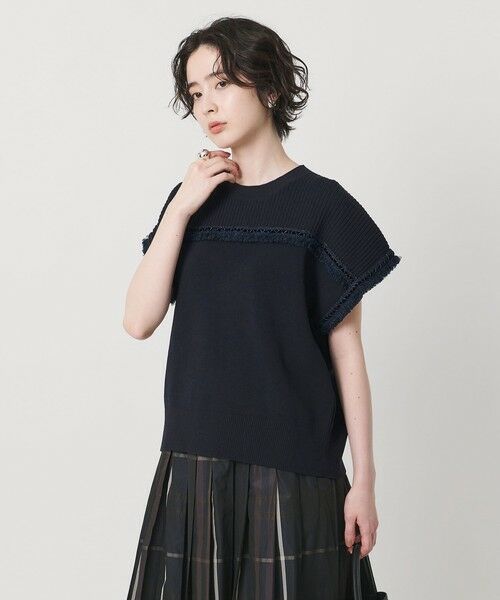 UNITED ARROWS / ユナイテッドアローズ ニット・セーター | ブレイド ベスト | 詳細7