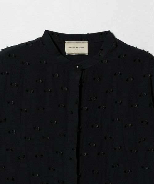 UNITED ARROWS / ユナイテッドアローズ シャツ・ブラウス | ドットカットジャガード シャツ ブラウス ‐ウォッシャブル‐ | 詳細6