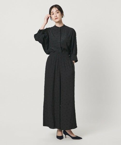 UNITED ARROWS / ユナイテッドアローズ シャツ・ブラウス | ドットカットジャガード シャツ ブラウス ‐ウォッシャブル‐ | 詳細2