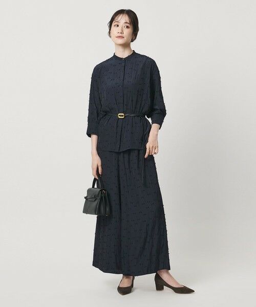 UNITED ARROWS / ユナイテッドアローズ シャツ・ブラウス | ドットカットジャガード シャツ ブラウス ‐ウォッシャブル‐ | 詳細9