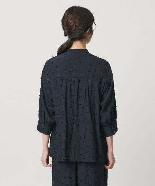 UNITED ARROWS / ユナイテッドアローズ シャツ・ブラウス | ドットカットジャガード シャツ ブラウス ‐ウォッシャブル‐ | 詳細12