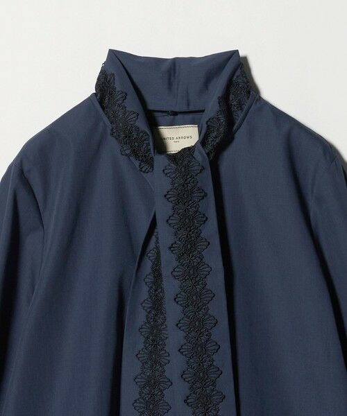 UNITED ARROWS / ユナイテッドアローズ シャツ・ブラウス | レース コンビ ボウタイ リボン ブラウス ‐ウォッシャブル‐ | 詳細29