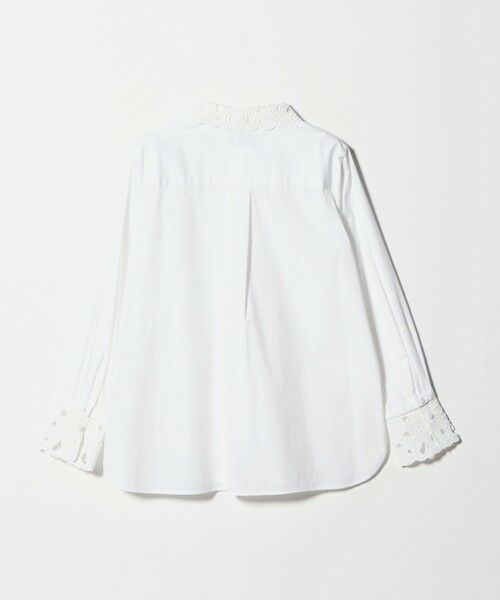 UNITED ARROWS / ユナイテッドアローズ シャツ・ブラウス | エンブロイダリー カラー シャツ ‐ウォッシャブル‐ | 詳細7