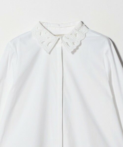 UNITED ARROWS / ユナイテッドアローズ シャツ・ブラウス | エンブロイダリー カラー シャツ ‐ウォッシャブル‐ | 詳細8