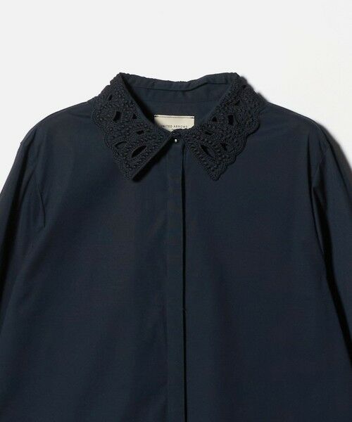 UNITED ARROWS / ユナイテッドアローズ シャツ・ブラウス | エンブロイダリー カラー シャツ ‐ウォッシャブル‐ | 詳細23