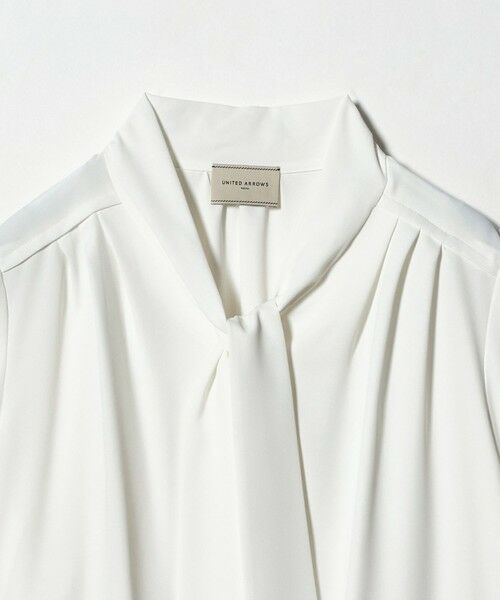 UNITED ARROWS / ユナイテッドアローズ シャツ・ブラウス | ボウタイ ロングスリーブ ブラウス‐ウォッシャブル‐ | 詳細5
