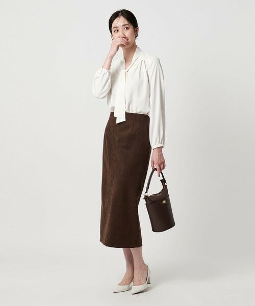 UNITED ARROWS / ユナイテッドアローズ シャツ・ブラウス | ボウタイ ロングスリーブ ブラウス‐ウォッシャブル‐ | 詳細2