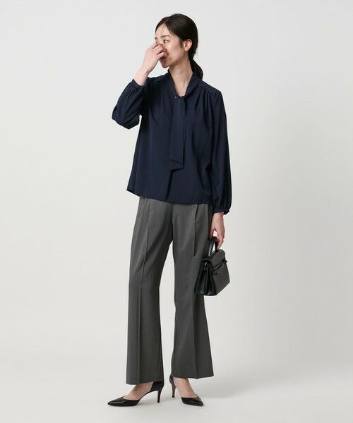 UNITED ARROWS / ユナイテッドアローズ シャツ・ブラウス | ボウタイ ロングスリーブ ブラウス‐ウォッシャブル‐ | 詳細8