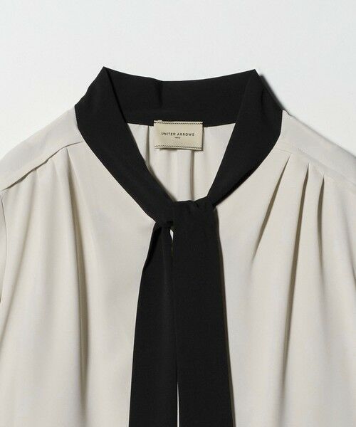 UNITED ARROWS / ユナイテッドアローズ シャツ・ブラウス | ボウタイ ロングスリーブ ブラウス‐ウォッシャブル‐ | 詳細24