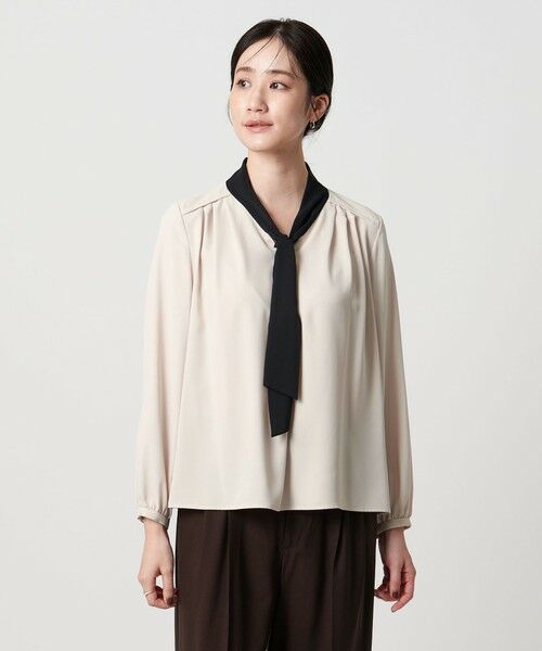 UNITED ARROWS / ユナイテッドアローズ シャツ・ブラウス | ボウタイ ロングスリーブ ブラウス‐ウォッシャブル‐ | 詳細19