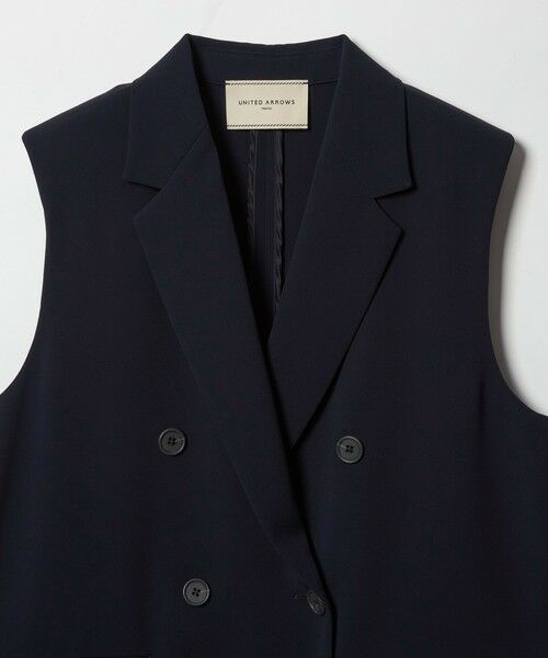 UNITED ARROWS / ユナイテッドアローズ テーラードジャケット | drapy テーラード ミドル ベスト | 詳細15