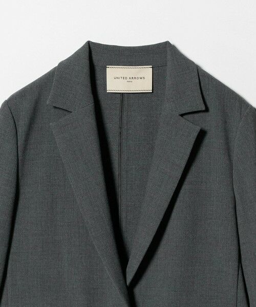 UNITED ARROWS / ユナイテッドアローズ テーラードジャケット | ダブルクロス ジャケット ‐ウォッシャブル‐ | 詳細5