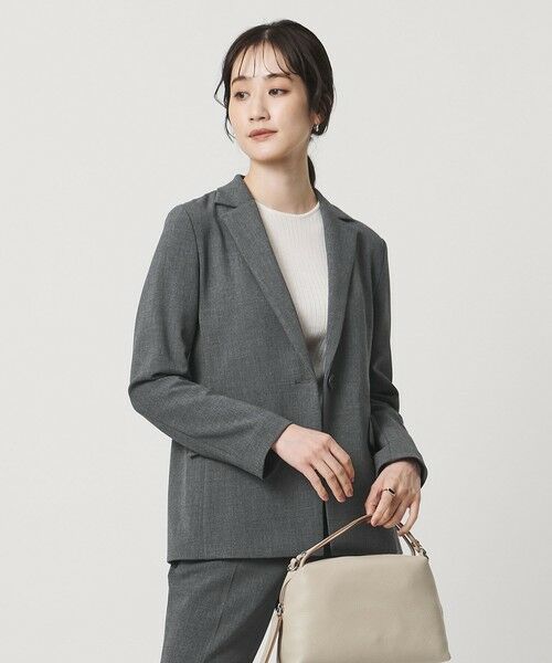 UNITED ARROWS / ユナイテッドアローズ テーラードジャケット | ダブルクロス ジャケット ‐ウォッシャブル‐ | 詳細1