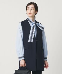 UNITED ARROWS / ユナイテッドアローズ テーラードジャケット | ダブルクロス ベスト ‐ウォッシャブル‐
