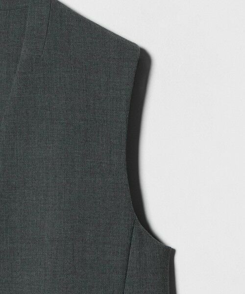 UNITED ARROWS / ユナイテッドアローズ テーラードジャケット | ダブルクロス ベスト ‐ウォッシャブル‐ | 詳細9