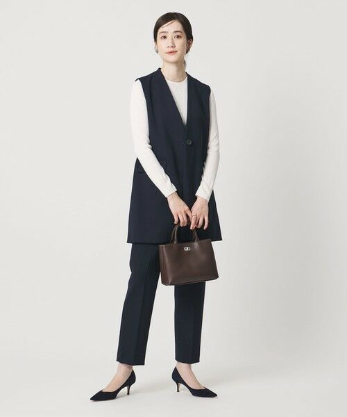 UNITED ARROWS / ユナイテッドアローズ テーラードジャケット | ダブルクロス ベスト ‐ウォッシャブル‐ | 詳細18