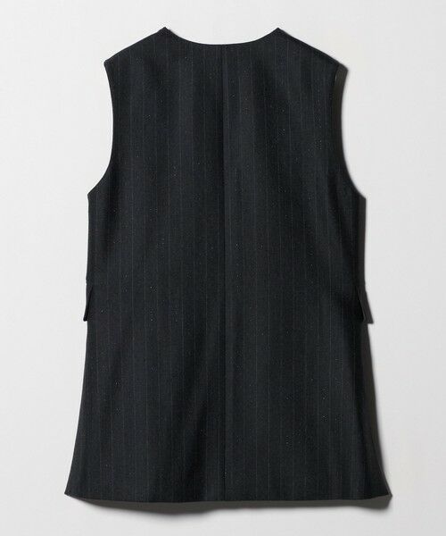 UNITED ARROWS / ユナイテッドアローズ テーラードジャケット | Vネック ノーカラー テーラード ベスト | 詳細16