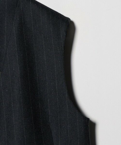 UNITED ARROWS / ユナイテッドアローズ テーラードジャケット | Vネック ノーカラー テーラード ベスト | 詳細18