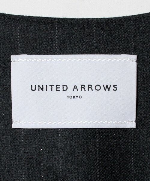 UNITED ARROWS / ユナイテッドアローズ テーラードジャケット | Vネック ノーカラー テーラード ベスト | 詳細23